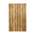 Grenen Deur incl. Stalen Frame Recht Vert. Universeel - 120x190