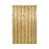 Vuren Deur Recht Vert. + Stalen Frame Links - 120x190