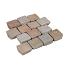 Kandla Multicolor gekloofd - 14x14x5-7 cm (10 m² per kist)