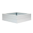 Plantenbak Modulair poedercoat WIT 180x150x28 cm