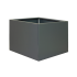 Plantenbak vlak 150x150x60 cm - Antraciet