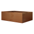 Plantenbak vlak 120x180x40 cm - Corten