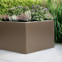 Plantenbak vlak 150x150x60 cm - Supra Bruin