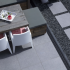 GeoCeramica® 80x40x4 - Impasto Grigio