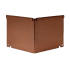 Forsento Inwendige hoek Kantopsluiting Single / Flex 16,5 cm - Corten