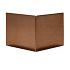 Forsento Uitwendige hoek Kantopsluiting Single / Flex 16,5 cm - Corten