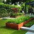 Plantenbak Modulair CORTEN 180x150x28 cm