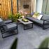 GeoCeramica® Entrée 60x60x4 - Flow Black