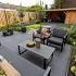 GeoCeramica® Entrée 60x60x4 - Flow Black