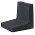 L-Element 40x40x40 - Zwart (MBI)